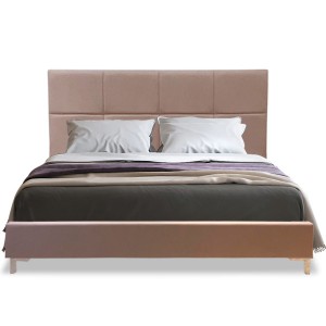 JYB Bed frame (JY-635) Light Brown 180x200cm